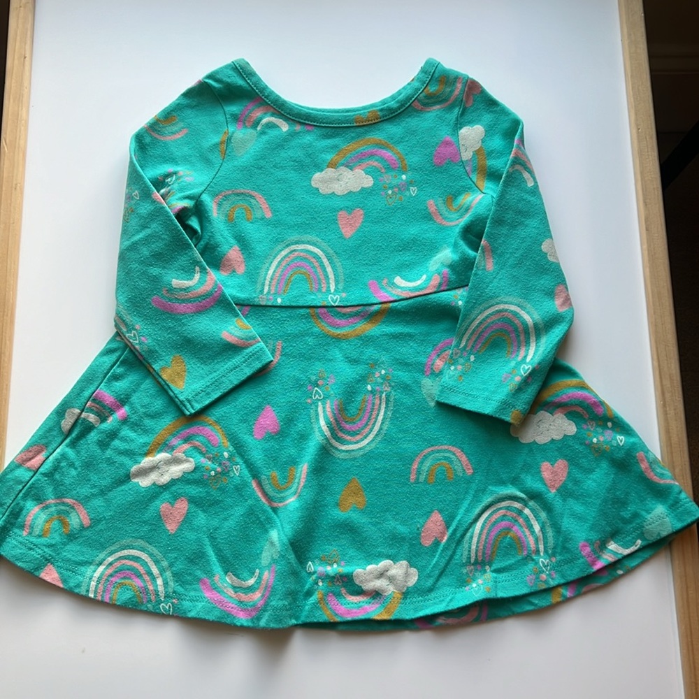 Cat & Jack Rainbow Dress 18M